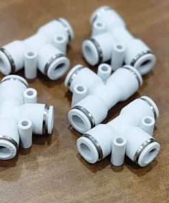 Đầu nối khí chữ T phi 4 PE04
